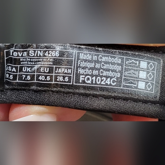 Teva Women's Sandals in Gray and Purple - Picture 2 of 12